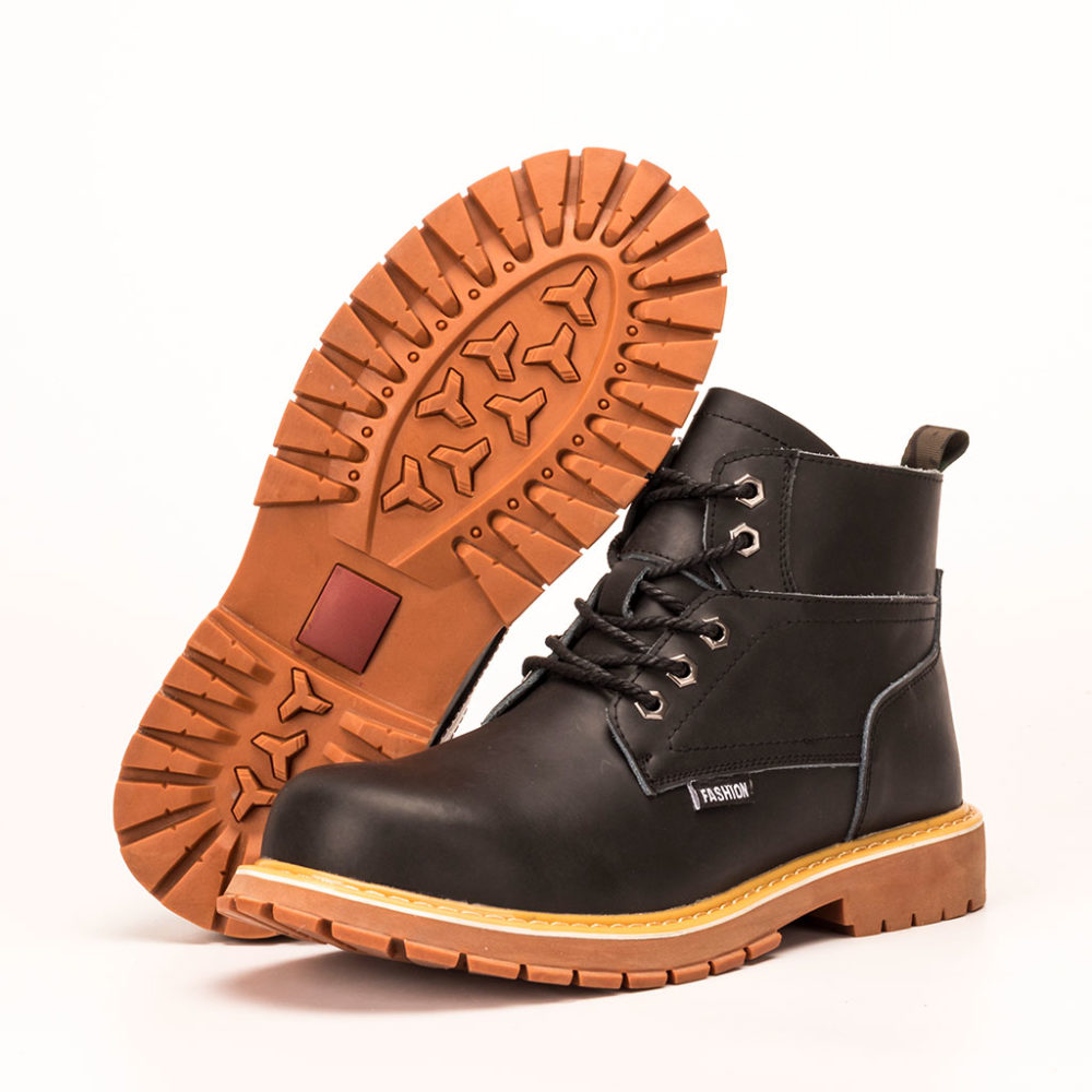 Jeremy Composite Toe Hiking Safety Boots Brown