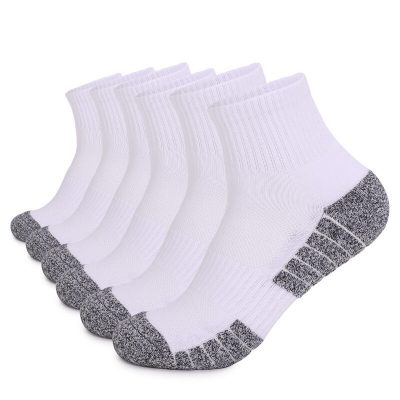 Twinkleamber Athletic Cotton Crew Socks (Pack of 6 Pairs)