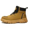 Mauro Waterproof Safety Toe Work Boots Yellow